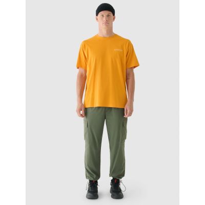 2. Oversize-T-Shirt für Herren mit Aufdruck 4F 4FRAW24TTSHM2578-70S