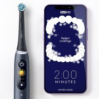 4. Braun Oral-B iO Series 9 White Alabaster Luxe Edition