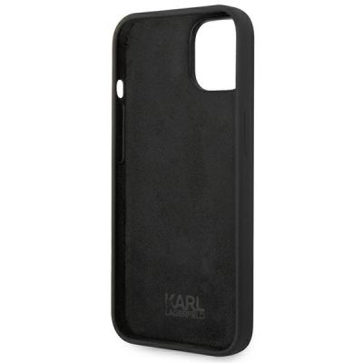 7. Karl Lagerfeld KLHCP14MSLCTBK iPhone 14 Plus 6,7 "Hardcase schwarz / schwarzer Choupette-Body aus Silikon
