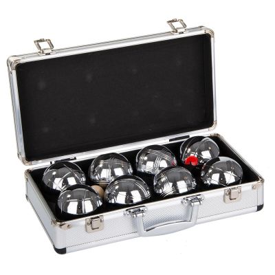 2. 8-teiliges Boule-Pétanque-Set – Aluminiumkoffer Enero