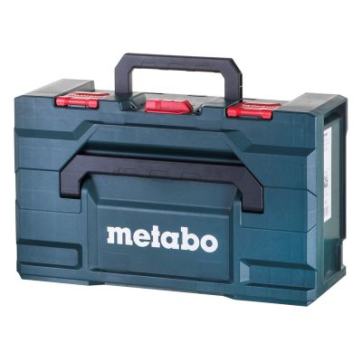 6. METABO W 18 LTX 150 QUICK Winkelschleifer (600404650) + metaBOX 165 L Koffer Grün, Schwarz