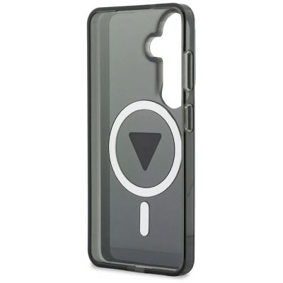 7. Guess IML Gradient Triangle MagSafe Hülle für Samsung Galaxy S26 - Schwarz