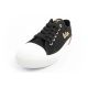 3. Lee Cooper Damen Sportschuhe Stoff Sneakers stylisch Schwarz