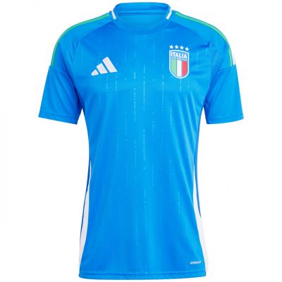 2. adidas Italy 24 Home Herren T-Shirt blau IN0657