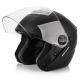 7. Meteor Hekato XL Motorradhelm 61 cm Schwarz