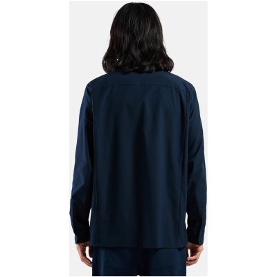 4. Herren-Langarmhemd Odlo Shirt l/s ESSENTIAL, blau