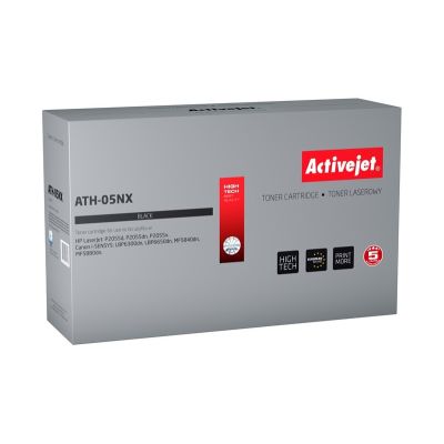 Activejet ATH-05NX Toner (ersetzt HP 05X HP CE505X, Canon CRG-719H; Supreme; 6500 Seiten; schwarz)