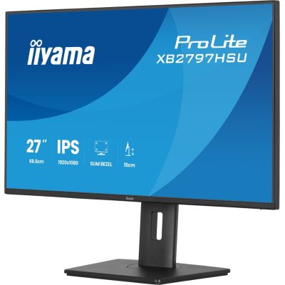 11. iiyama ProLite XB2797HSU-B1 Computermonitor 68,6 cm (27") 1920 x 1080 px Full HD LED Schwarz