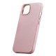 8. iCarer Litchi Premium Ledertasche iPhone 14 Plus magnetische Ledertasche mit MagSafe Pink (WMI14220711-PK)