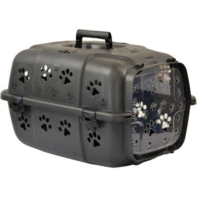 2. Haustiertransportbox 48 x 32 x 30 cm – Schwarz