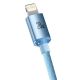 3. Baseus CAJY001303 Lightning – USB-C PD-Kabel 20 W 480 Mbit/s 1,2 m – blau