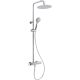 Regendusche mit Duscharmatur