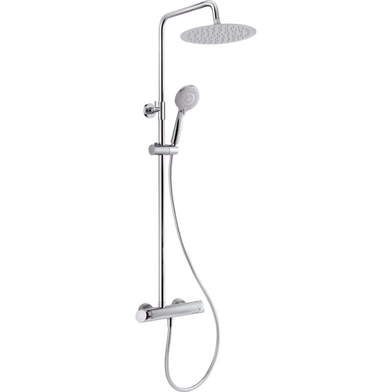 Regendusche mit Duscharmatur