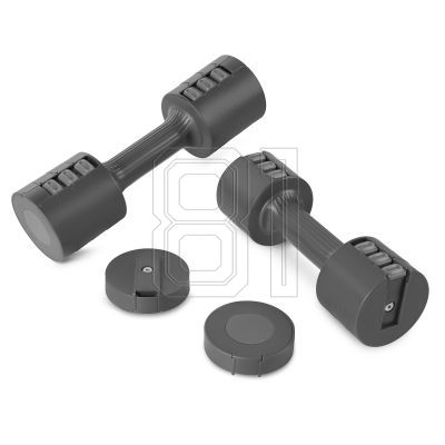 9. Verstellbare Hanteln 2x 2,5 kg Spokey Multibell SPK-944195
