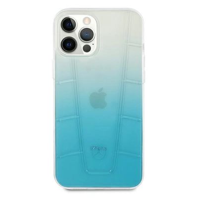 3. Mercedes Transparent Line Case für iPhone 12 Pro Max - Blau