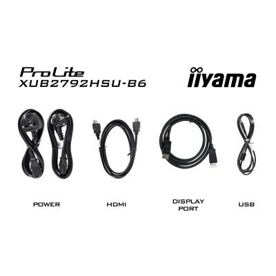 12. iiyama XUB2792HSU-B6 Monitor 27 Zoll FHD IPS BUSI/1920 x 1080 100 Hz 0,4 ms 250 CD