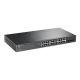 TP-Link JetStream TL-SG2428P Managed Network Switch L2/L2+ Gigabit Ethernet (10/100/1000) mit PoE-Unterstützung, 1 HE, Schwarz