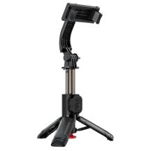 Acefast E42 Selfie-Stick mit automatischem Stativ und Bluetooth-Fernbedienung, 63 cm – Schwarz