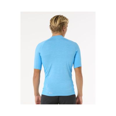 6. Lycra RIP CURL Dawn Patrol UPF Perf S/S blau