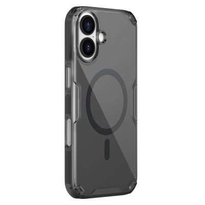 2. Nillkin Nature TPU Pro Magnethülle kompatibel mit MagSafe für iPhone 17 Pro - Translucent Black