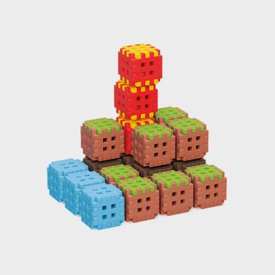 2. Marioinex Mini-Waffel-Bausteine, 142 Teile