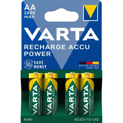 10. VARTA Ready2Use 5716101404 AA wiederaufladbarer Akku (2600mAh ; Ni-MH)