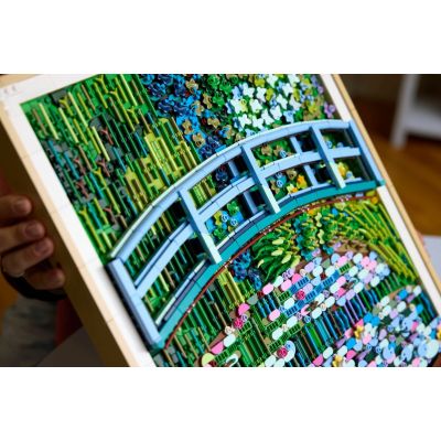 15. LEGO Art 31220 – Claude Monet: Die Brücke über den Seerosenteich