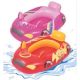 8. Aufblasbares Autoboot zum Schwimmen 86 x 60,5 cm 37621 Rosa