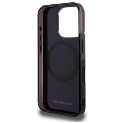 7. Mercedes MB Doppellagige BiColor MagSafe Hülle für iPhone 16 Pro Max - Blau