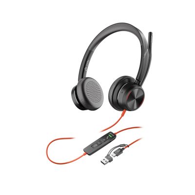 197. HP Poly Blackwire 8225 USB-C/A kabelgebundene Kopfhörer