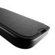5. Puro Book Mag MagSafe Lederhülle mit Flip und Kartensteckplatz für iPhone 16 – Schwarz