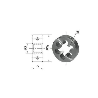 2. DIE G 1/2" DIN-24231 (A) HSS 800
