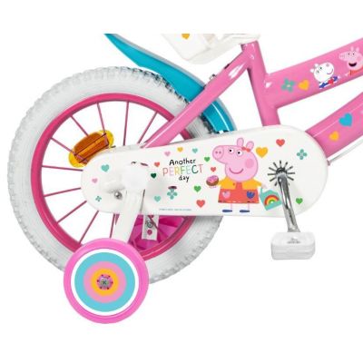 3. Kinderfahrrad 14" Peppa Pig rosa 1495