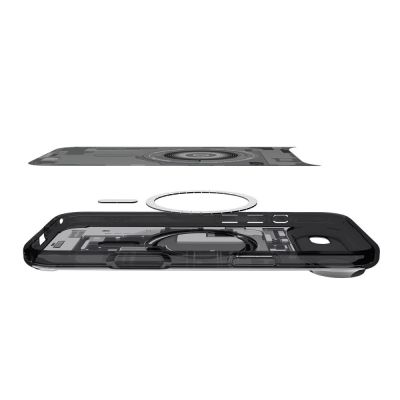 7. Spigen Ultra Hybrid MagSafe Hülle für iPhone 17 Air Zero One - Schwarz