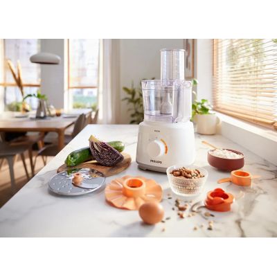 24. Philips Daily Collection Kompakt-Küchenmaschine mit 700 W und 16 Funktionen