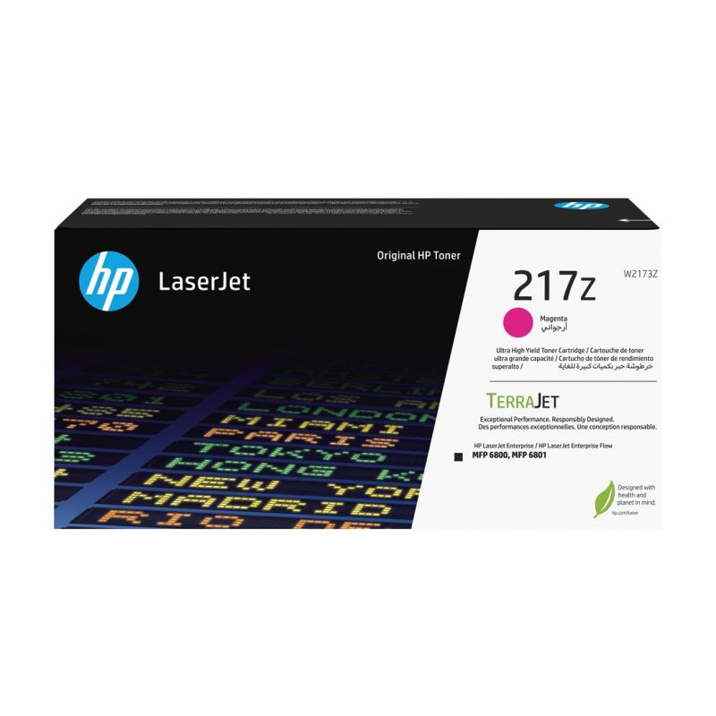 19. HP 217Z Lila Patrone, Nr. HP217Z, W2173Z