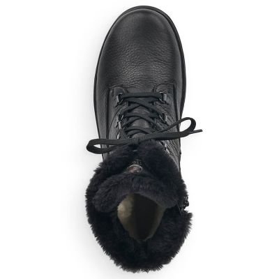 22. Remonte W RKR629B isolierte Lederstiefelette, schwarz