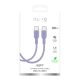 3. Puro ICON USB-C – USB-C-Kabel 1,5 m – Lila