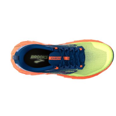 4. Cascadia 17 Herren Trailrunningschuhe grün gebraucht