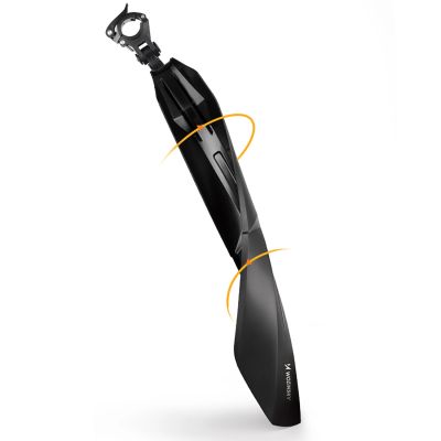 3. Wozinsky WZB-01 Universal-Kotflügelset – Schwarz