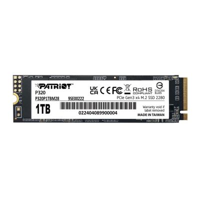 2. SSD Patriot Viper P320 M.2 PCI-Ex4 NVMe 512 GB 3 GB/s