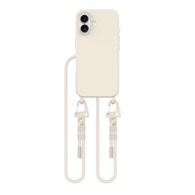 2. Tech-Protect MagNecklace MagSafe-Hülle mit Trageband für iPhone 16 – Beige
