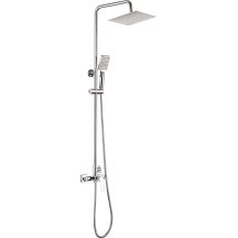Regendusche mit Duscharmatur