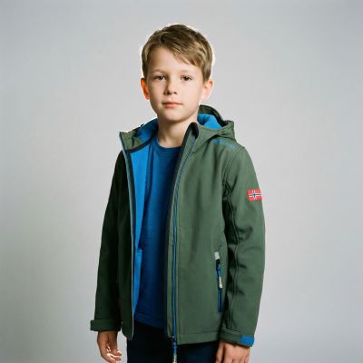 3. Trollkids Kids Trollfjord Jacket Jr 161-348 Softshelljacke