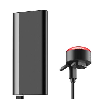 4. Wozinsky WIS-01 Wasserdichte Smart-Rückleuchten, 2 Stück – Schwarz