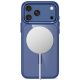 4. Tech-Protect Magmat Magsafe CC Hülle für iPhone 17 Pro / 18 Pro – Marineblau und Transparent