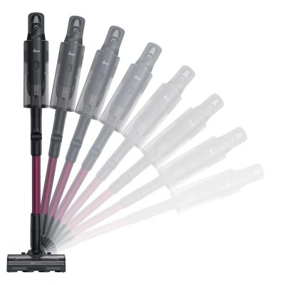 61. Hoover HF610HX 011 Akku-Staubsauger, beutellos, 0,7 l, 650 W, lila, 4 Ah