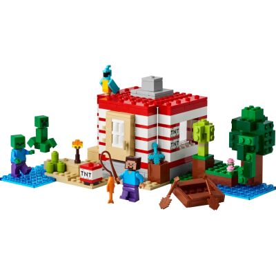 3. LEGO Minecraft 21275 TNT Dschungelhaus