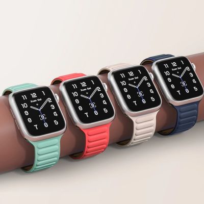 2. Magnetarmband für Apple Watch 45 mm, Rot