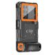 2. Tech-Protect Waterproof Case wasserdicht IPX8 für Smartphones 4,7-6,7" - Schwarz und Orange